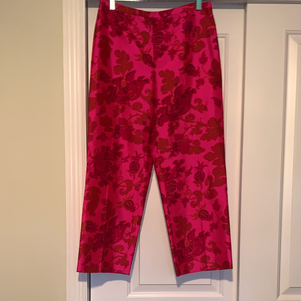J Crew silk pants